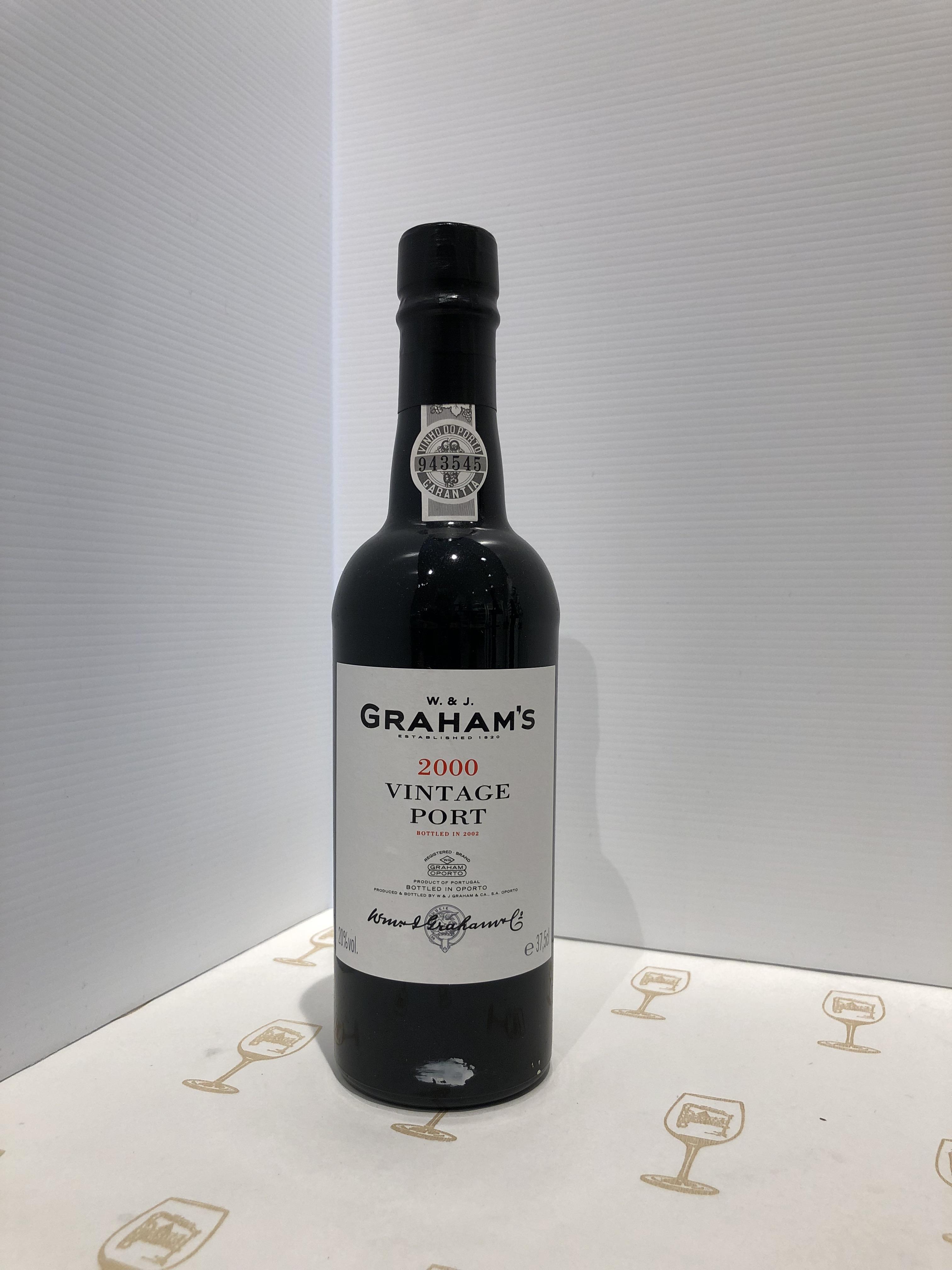 GRAHAMS VINTAGE PORT ½ flaske 2000