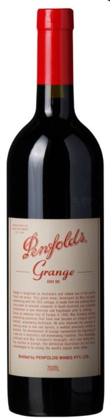 2001 Grange, Penfolds