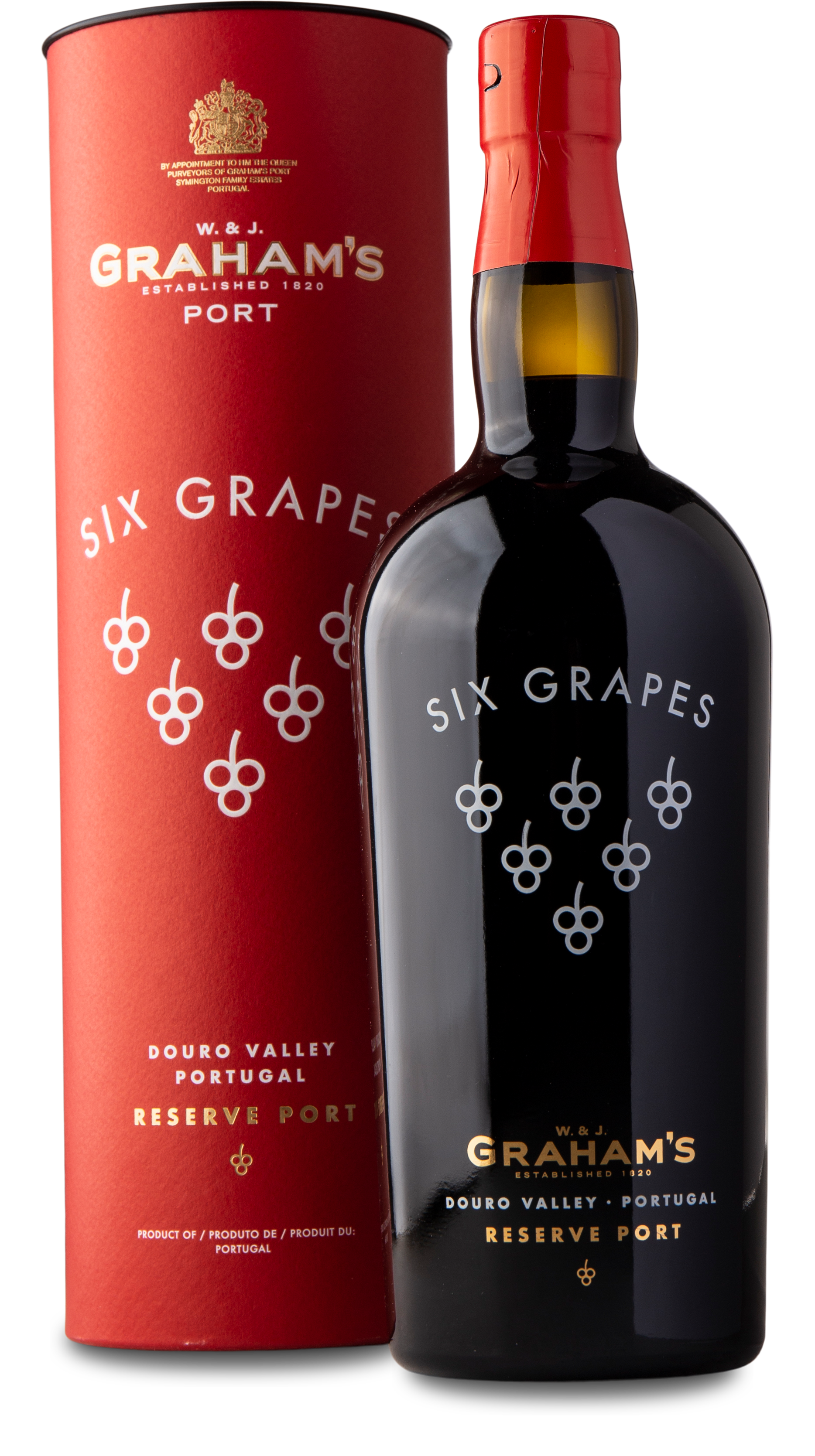 Six Grapes, Reserve Ruby inkl. æske, Graham's