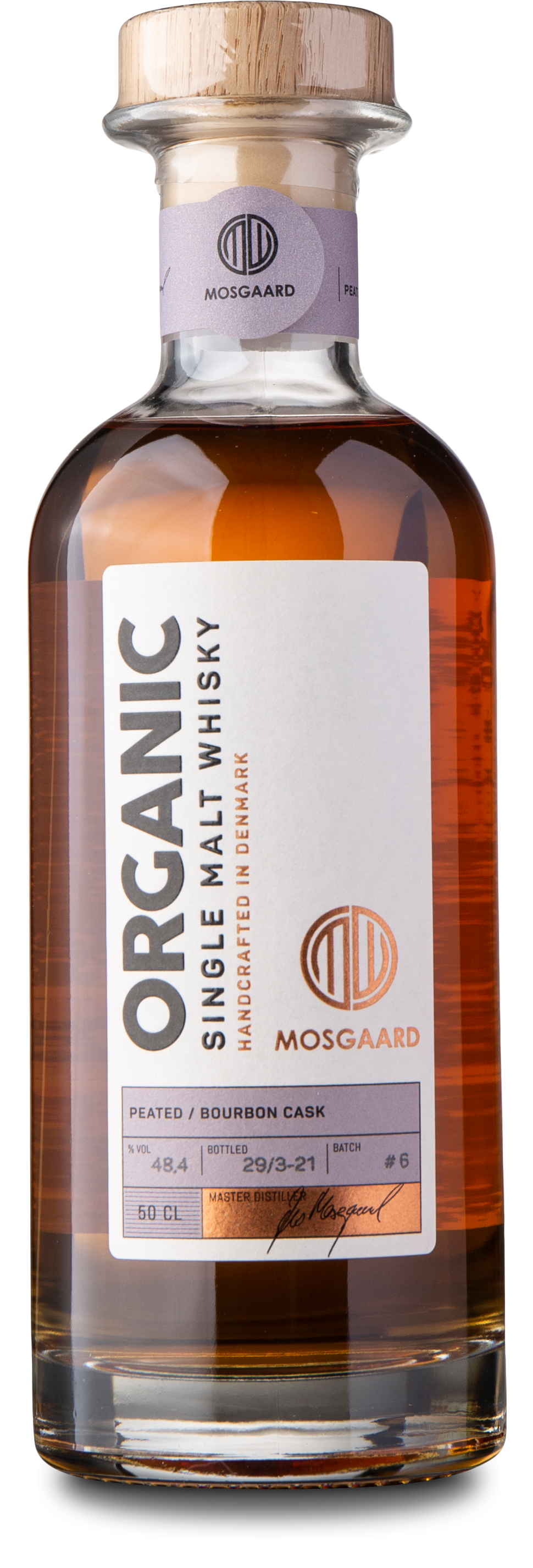 Mosgaard #3 Peated Single Malt 48,4%, 50 cl, Mosgaard Whisky