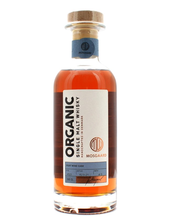 Mosgaard Whisky Port Wine Cask, 49%, 50 cl, Mosgaard Whisky